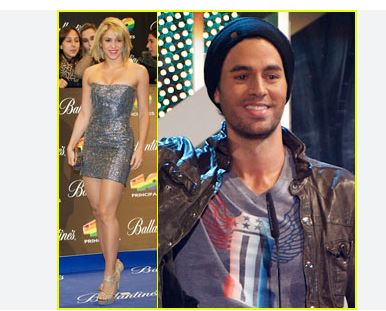 Shakira y Enrique Iglesias juntos