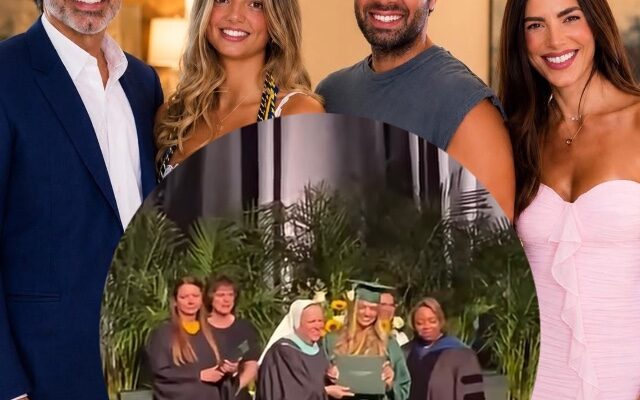Reencuentro que deja huella entre Gaby Espino y Jencarlos Canela en la graduación de su hija